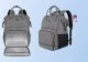 ML Plecak na laptopa / Torba na lunch 15.6'' Matein 1368 Szary USB 5