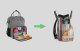 ML Plecak na laptopa / Torba na lunch 15.6'' Matein 1368 Szary USB 6