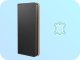 Etui z Klapką do Apple iPhone 16 Pro (Skórzane, Zamykane, Czarne, Kabura) 6