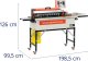 Okleiniarka do krawędzi mebli drewna forniru PCV ABS 0.3-3 mm 7m/min 2115 W Okleiniarka do krawędzi mebli drewna forniru PCV ABS 0.3-3 mm 7m/min 2115 W 5