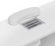 Physa Biurko kosmetyczne do manicure z pochłaniaczem 3 szuflady 2 szafki - biało srebrne Biurko kosmetyczne do manicure z pochłaniaczem 3 szuflady 2 szafki - biało srebrne 3