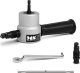 Przystawka adapter do cięcia blachy nożyce do wiertarki do 2 mm Przystawka adapter do cięcia blachy nożyce do wiertarki do 2 mm 1