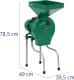 Śrutownik młynek do mielenia zboża z podstawą 4 sitka 250 kg/h 1100 W Śrutownik młynek do mielenia zboża z podstawą 4 sitka 250 kg/h 1100 W 5