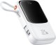 Power bank 10000mAh Qpow Pro+ 22.5W USB-C - biały Power bank 10000mAh Qpow Pro+ 22.5W USB-C - biały 2