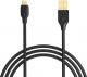 Kabel USB Aukey USB-A - microUSB 1 m Czarny (CB-MD1 Black) 1
