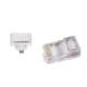 Gembird wtyk RJ45, przelotowy, UTP, kat. 5e, 8P8C, 100-pak (LC-PTU-01/100) 1