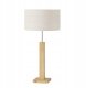 Lampa stołowa z bambusową bazą BENITO, 57 cm 1