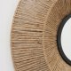 Dekoracyjne lustro w jutowej ramie ZAIKA, Ø 50 cm 3