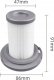 Filtr do odkurzacza zamiennik do Tefal Rowenta SEB125610/ZR009005 2