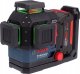Bosch Laser krzyżowy GLL 18V-120-33 CG + 1x4.0Ah zielony 35 m 7