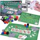 Zestaw Gra karciana 2w1 Poker i BlackJack Żetony + karty + plansza GR0706 1