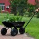 Wózek transportowy ogrodowy taczka wywrotka 75L 200 kg duże pompowane koła MultiGarden 1