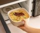 Pojemniki kwadratowe lunchbox MG Home Misto zestaw 4 sztuk hermetyczne 2500/1500/960/520 ml szare 8