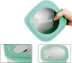 Pojemniki kwadratowe lunchbox MG Home Misto zestaw 4 sztuk hermetyczne 2500/1500/960/520 ml szare 9