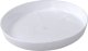 Podstawka pod doniczkę Biała 16,9x2,4cm Plastikowa błyszcząca 1