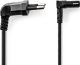 Nedis CEGL11075BK20 kabel zasilające Czarny 2 m Wtyczka zasilająca typu C C1 panel 1