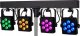 Lampa studyjna HP Stairville CLB4 RGB LED TriColor Kompaktowy Zestaw 4 Reflektorów 21W Nowy 1