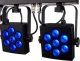 Lampa studyjna HP Stairville CLB4 RGB LED TriColor Kompaktowy Zestaw 4 Reflektorów 21W Nowy 3
