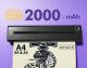 Mini Drukarka termiczna Przenośna do Tatuaży Dokumentów Zdjęć A4 Zenwire TP-820 4