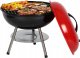 GRILL WĘGLOWY OGRODOWY TURYSTYCZNY SKŁADANY PRZENOŚNY CAMPING 1