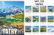 KALENDARZ WIELOPLANSZOWY 2025 DUŻY ŚCIENNY 13 STRON WZORY NATURA GÓRY TATRY 6
