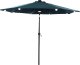 PARASOL OGRODOWY Z OŚWIETLENIEM ŻARÓWKI LED 270CM TURKUSOWY 4