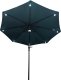 PARASOL OGRODOWY Z OŚWIETLENIEM ŻARÓWKI LED 270CM TURKUSOWY 6