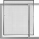 MOSKITIERA OKNO ALU 150X130CM 6