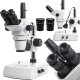 Profesjonalny Mikroskop Optyczny Stereoskopowy Techrebal PC6745 Okular 1