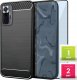 Etui do Xiaomi Redmi Note 10 Pro / 10 Pro Max (Czarne, Karbon)   Szkło 9H 1