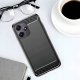 Hello Case Etui do Xiaomi Redmi 12 4G / 5G (Czarne, Karbon, Pancerne, Case)   Szkło 9H 4