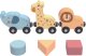 TOOKY TOY Drewniany Stół Aktywności Montessori Pętla Motoryczna 3