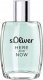 S.OLIVER Here And Now EDT spray 30ml 1