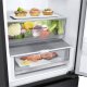 LG Refrigerator | GBV3100EEP | Energy efficiency class E | Free standing | Combi | Height 186 cm | No Frost system | Fridge net capacity 234 L | Freezer net capacity 110 L | Display | 35 dB | Dark Graphite 11