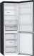 LG Refrigerator | GBV3100EEP | Energy efficiency class E | Free standing | Combi | Height 186 cm | No Frost system | Fridge net capacity 234 L | Freezer net capacity 110 L | Display | 35 dB | Dark Graphite 13