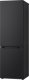 LG Refrigerator | GBV3100EEP | Energy efficiency class E | Free standing | Combi | Height 186 cm | No Frost system | Fridge net capacity 234 L | Freezer net capacity 110 L | Display | 35 dB | Dark Graphite 3