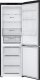 LG Refrigerator | GBV3100EEP | Energy efficiency class E | Free standing | Combi | Height 186 cm | No Frost system | Fridge net capacity 234 L | Freezer net capacity 110 L | Display | 35 dB | Dark Graphite 6