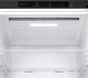 LG Refrigerator | GBV3100EEP | Energy efficiency class E | Free standing | Combi | Height 186 cm | No Frost system | Fridge net capacity 234 L | Freezer net capacity 110 L | Display | 35 dB | Dark Graphite 9