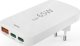 Ładowarka Hama ładowarka składana GAN 65W, 2X USB-C, 1X USB-A, biała 1