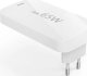 Ładowarka Hama ładowarka składana GAN 65W, 2X USB-C, 1X USB-A, biała 3