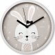 ZEGAR ŚCIENNY DZIECIĘCY MAUI LOVELY BUNNY 25 cm 1