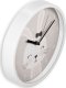 ZEGAR ŚCIENNY DZIECIĘCY MAUI LOVELY BUNNY 25 cm 1