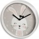 ZEGAR ŚCIENNY DZIECIĘCY MAUI LOVELY BUNNY 25 cm 2