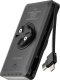 2w1 Lampka rowerowa przednia 150lm pod licznik z powerbankiem 5000mAh IPX6 - czarna ROCKBROS 4