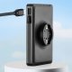 2w1 Lampka rowerowa przednia 150lm pod licznik z powerbankiem 5000mAh IPX6 - czarna ROCKBROS 7