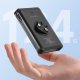 2w1 Lampka rowerowa przednia 150lm pod licznik z powerbankiem 5000mAh IPX6 - czarna ROCKBROS 9