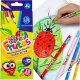Kredki ołówkowe zapachowe trójkątne 12 kolorów ASTRAFUN FRUTOS Astra 312024002 2