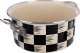 Garnek emaliowany SZACHOWNICA 22 cm, 3 l 3
