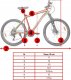 ROWER GÓRSKI MTB 26 CALI 21 BIEGÓW AMORTYZACJA HAMULCE TARCZOWE RAMA 18" 10