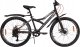 ROWER GÓRSKI MTB 24" DLA CHŁOPCA DZIEWCZYNKI SHIMANO 135-155 CM CZARNY 1